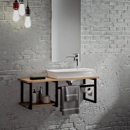 Bathroom Storage Unit 100 x 60 cm - BT-400