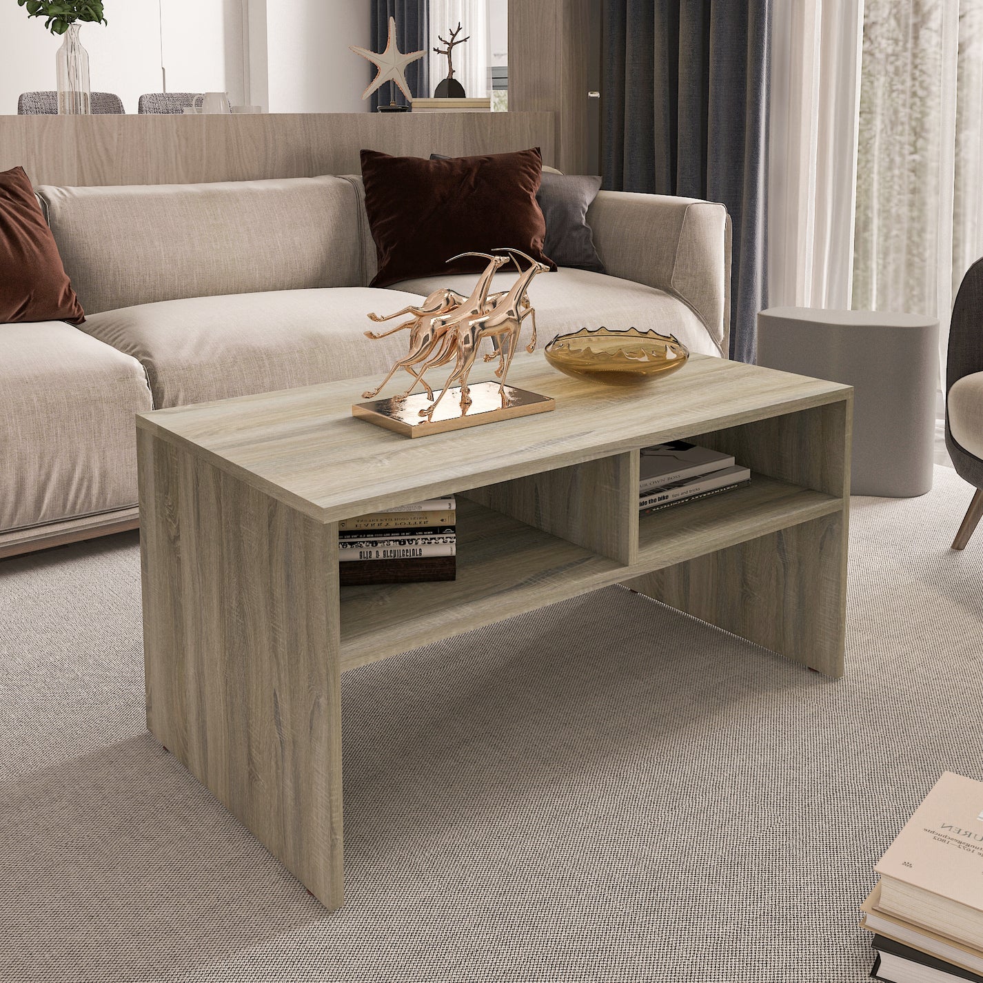 Coffee table 50 x 90 cm - CT-1300