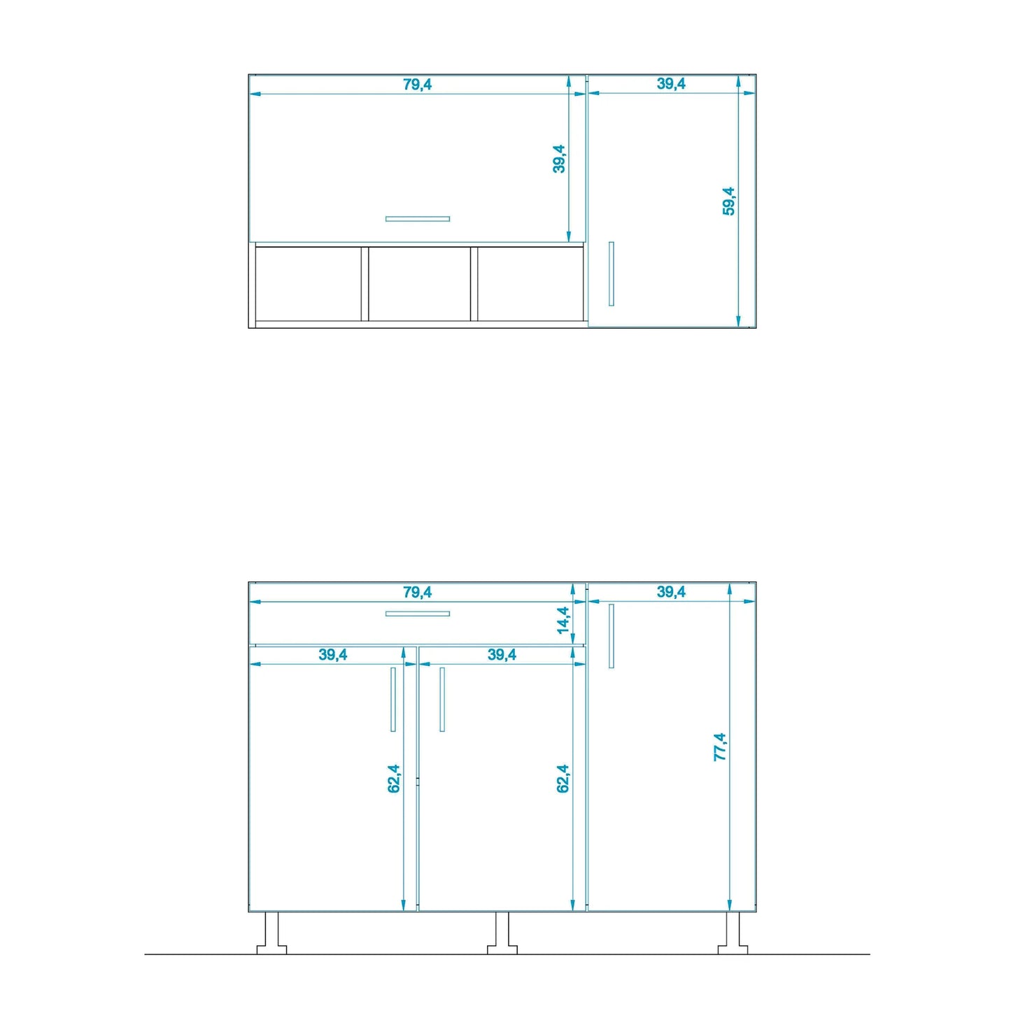 Kitchen - 2 pieces - K-700