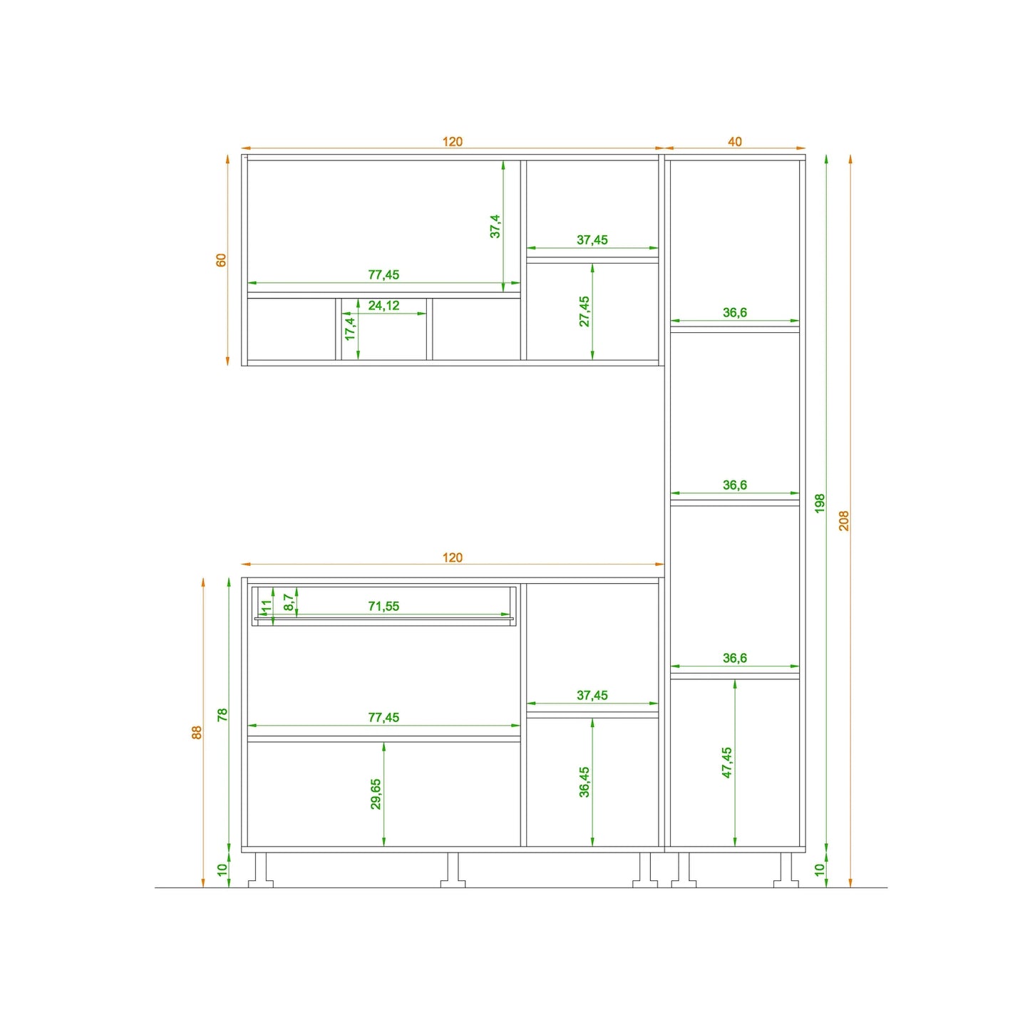 Kitchen - 3 pieces - K-800