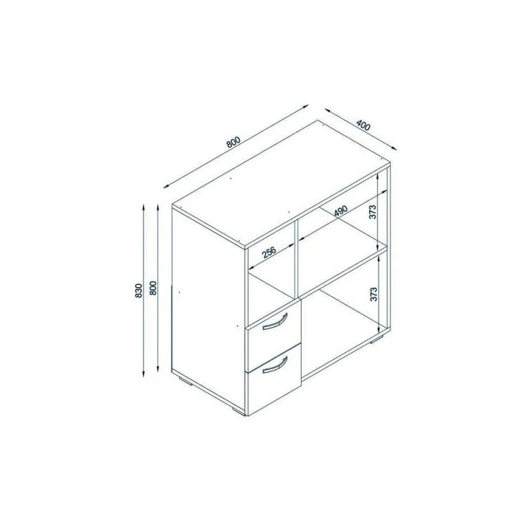 Kitchen Storage Unite 40×80cm - K-500