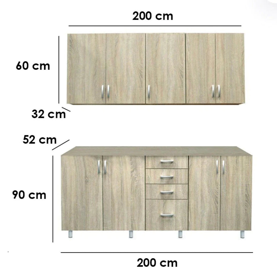Two-piece kitchen - K-200