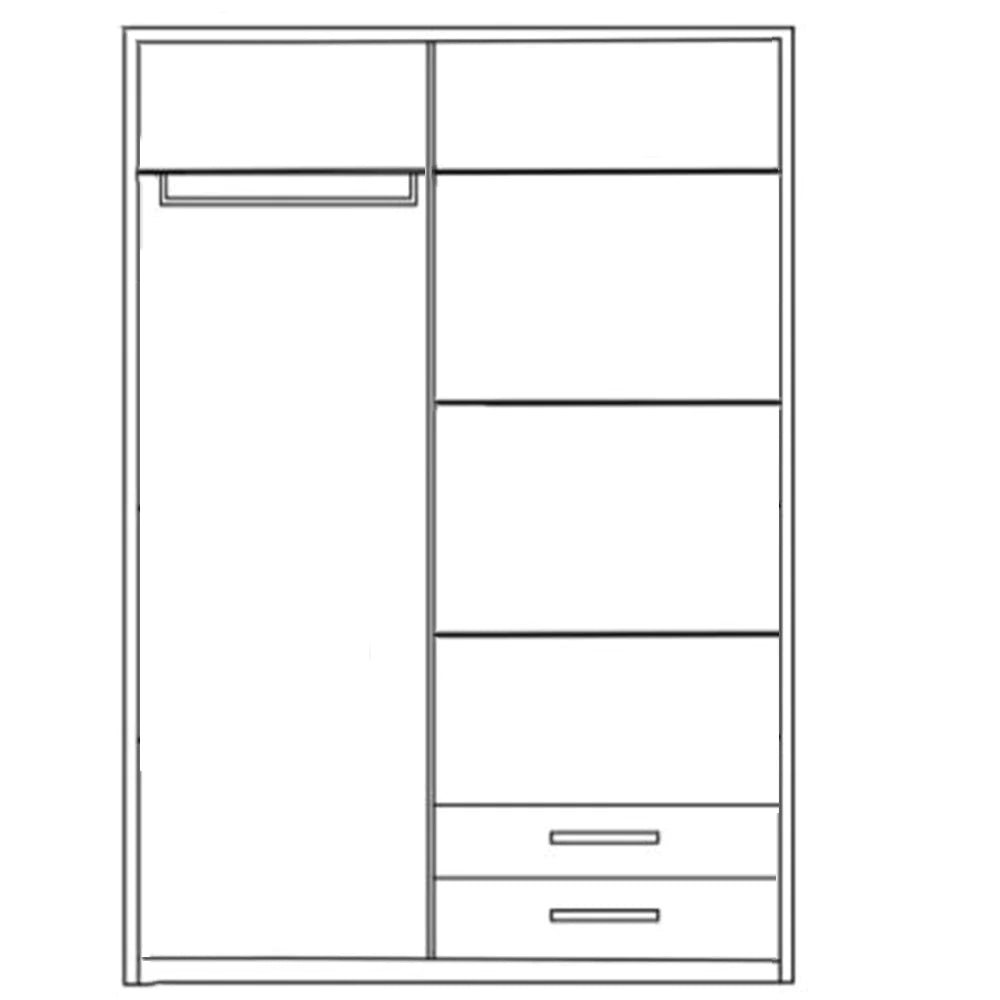 Cupboard 120 x 200 cm - WR-200
