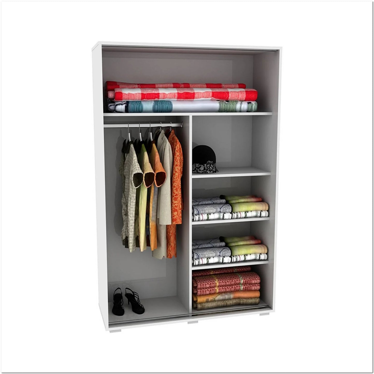 wardrobe 120×180 cm - WR-600