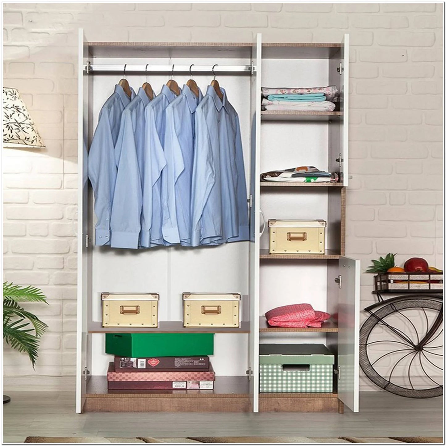 wardrobe 120×185 cm - WR-700