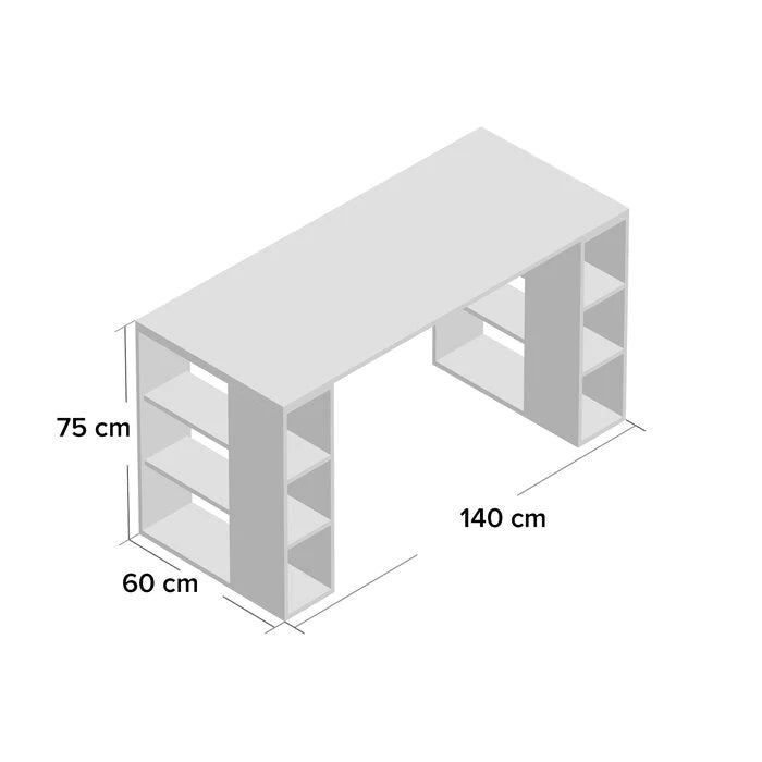Wooden Desk 60×140 cm - WDD-1000