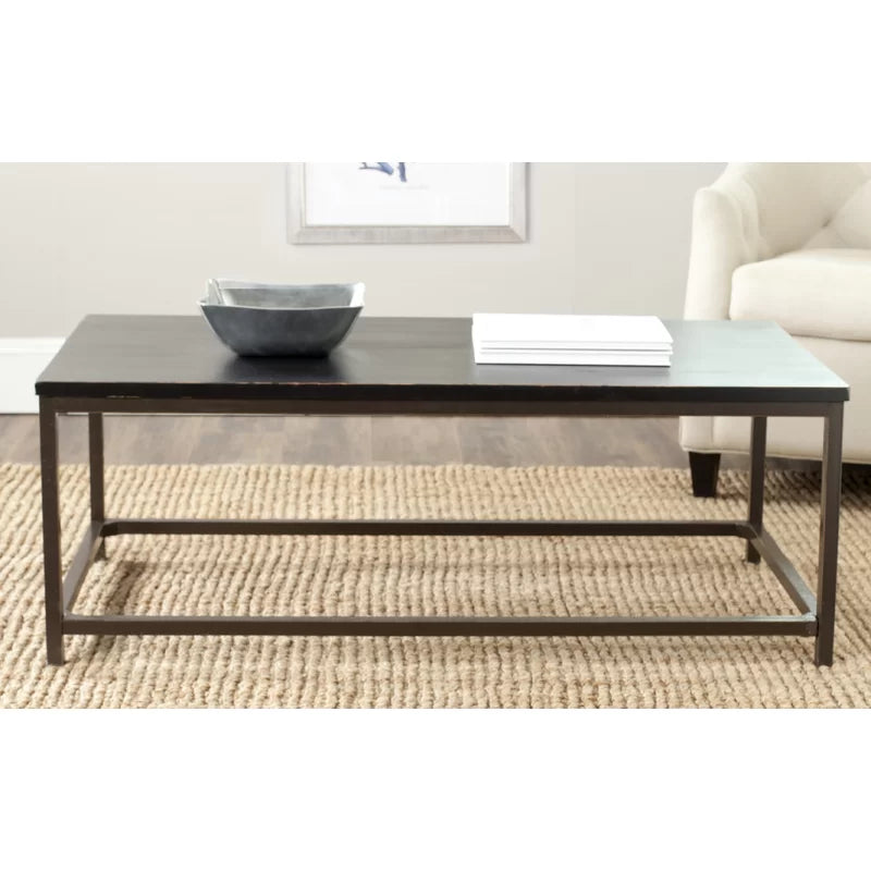 Coffee Table 4 legs Black