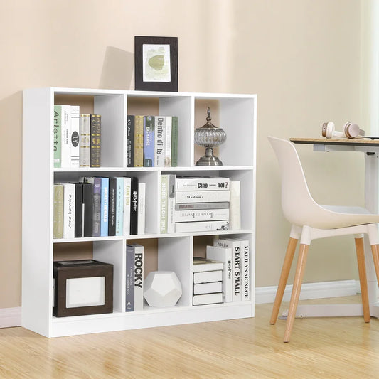 Bookcase White 100X30/100 Cm