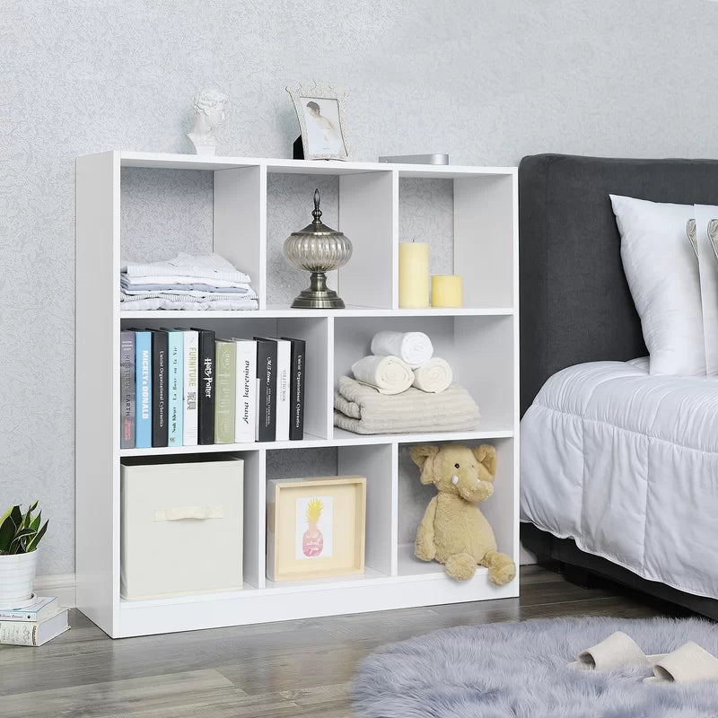Bookcase White 100X30/100 Cm