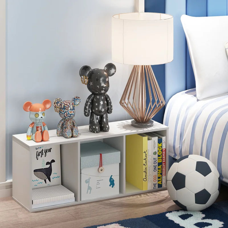 Bookcase White 30X23/80 Cm