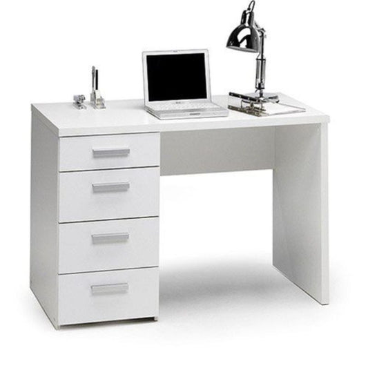 White Desk 100X60/75 Cm