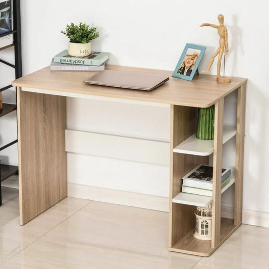Modern Desk Beige - 100X50/74 Cm