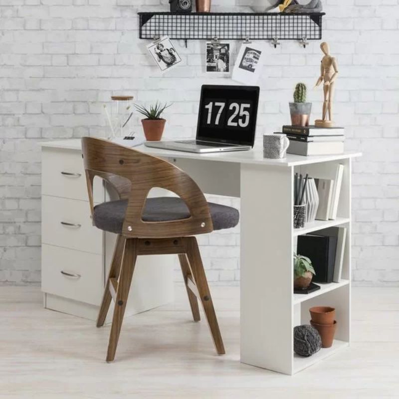 Tala Desk 120X50/75 Cm - White