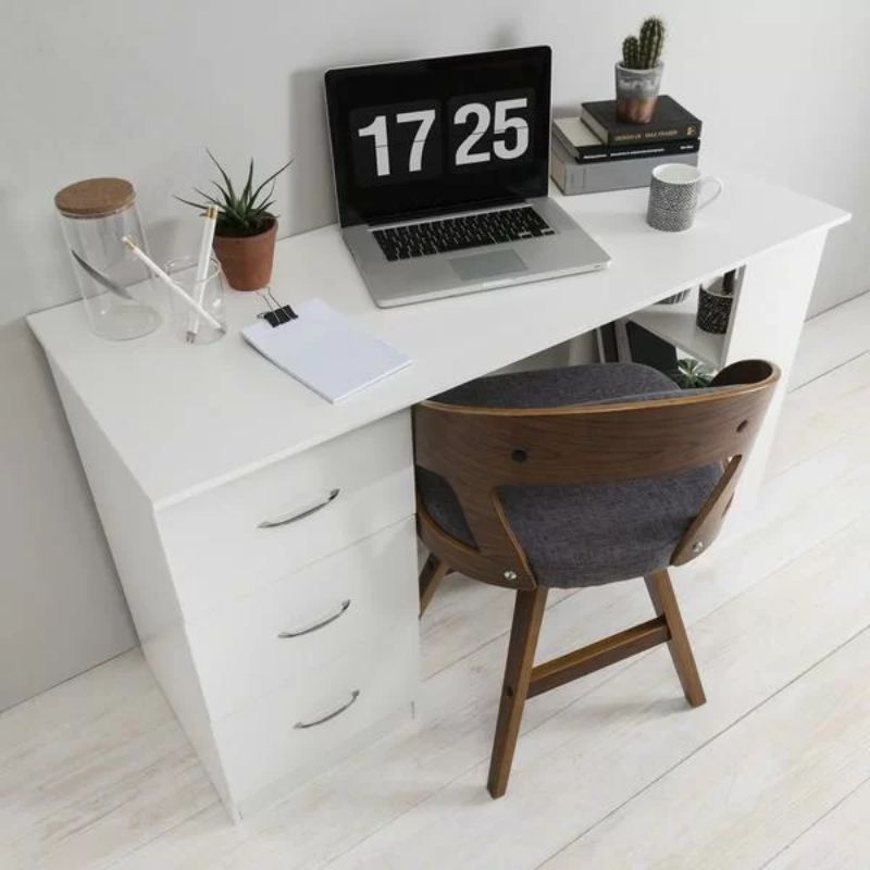 Tala Desk 120X50/75 Cm - White