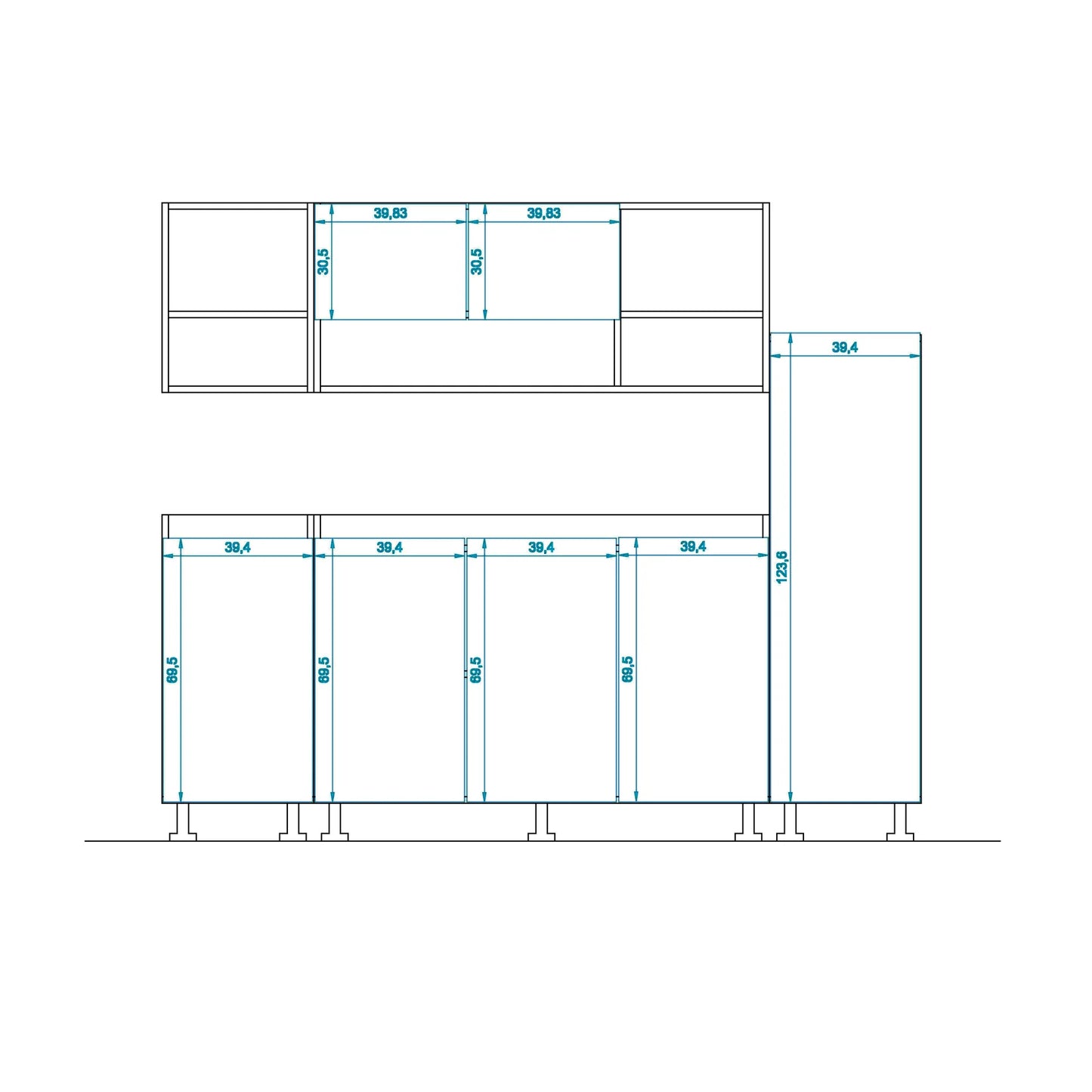 Kitchen - 3 pieces - K-1500