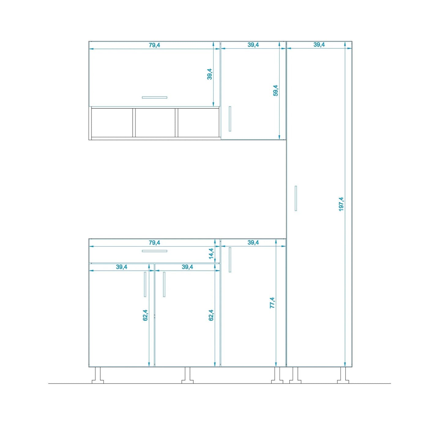 Kitchen - 3 pieces - K-900