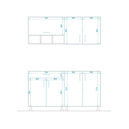 Kitchen - 2 pieces - K-1000