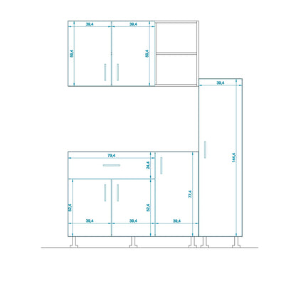 Kitchen - 3 pieces - K-1300