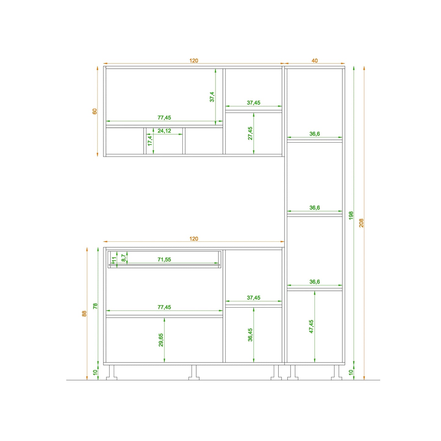 Kitchen - 3 pieces - K-800