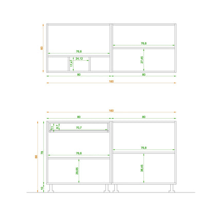 Kitchen - 2 pieces - K-1000