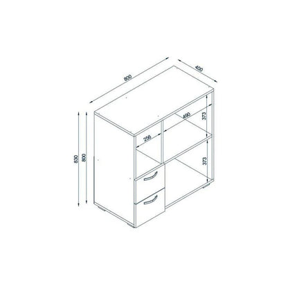 Kitchen Storage Unite 40×80cm - K-500