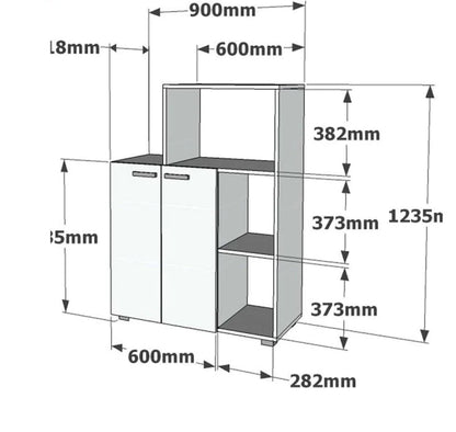 Kitchen storage unit - 42X90 -K-400