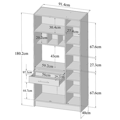 Kitchen unit 40 x 91 cm - K-1600