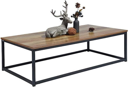 Coffee Table 4 legs Black & Brown