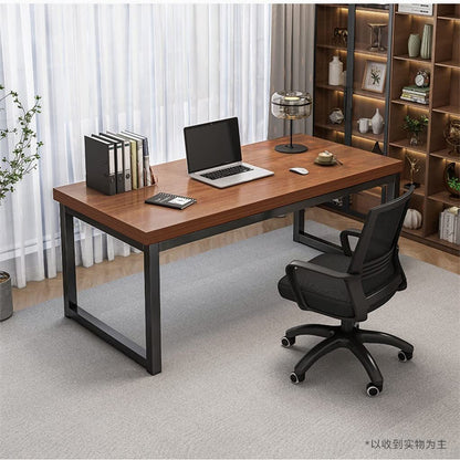 Desk Black & Brown 150X60/75 CM