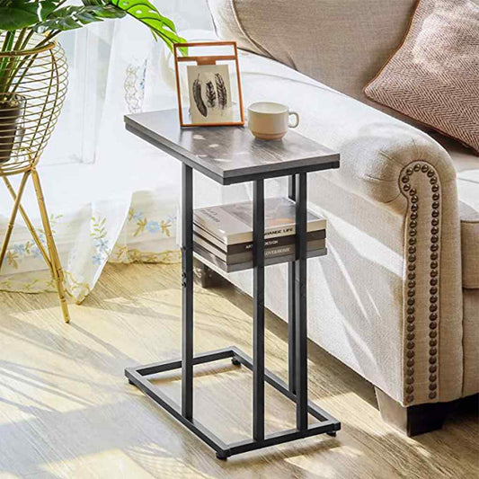 Side table Black & Brown