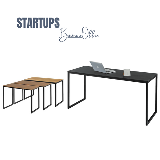Manager Desk & 3 Employee Desks For New Companies