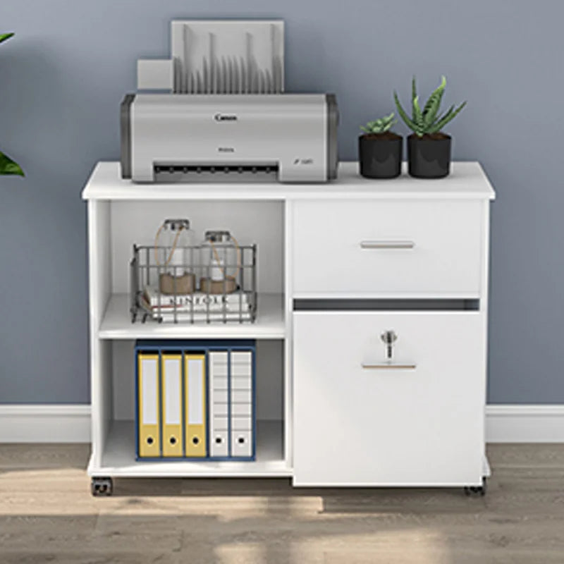 2-Drawer Lateral Filing Cabinet - White
