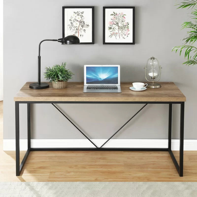 Fallon Desk Black & Brown