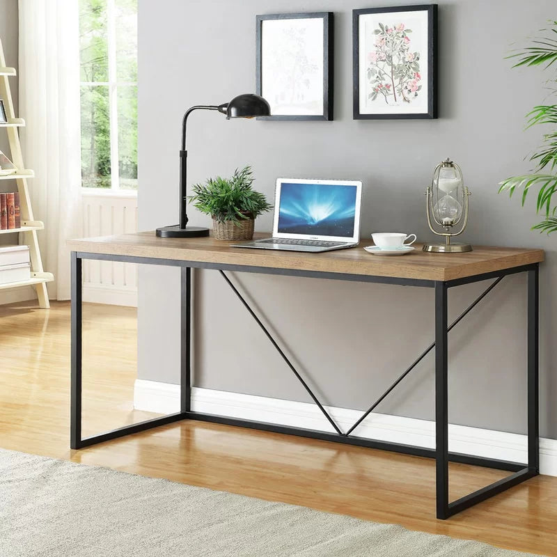 Fallon Desk Black & Brown