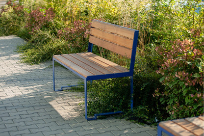 Stable 3 Seater Public Backrest Bench