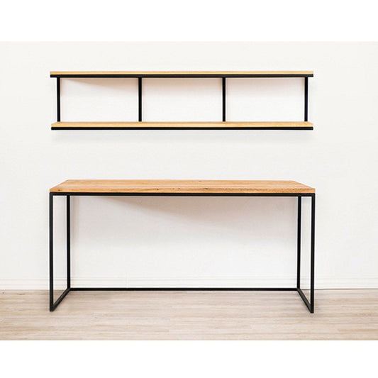 Desk Black & Beige 160X60/75 Cm