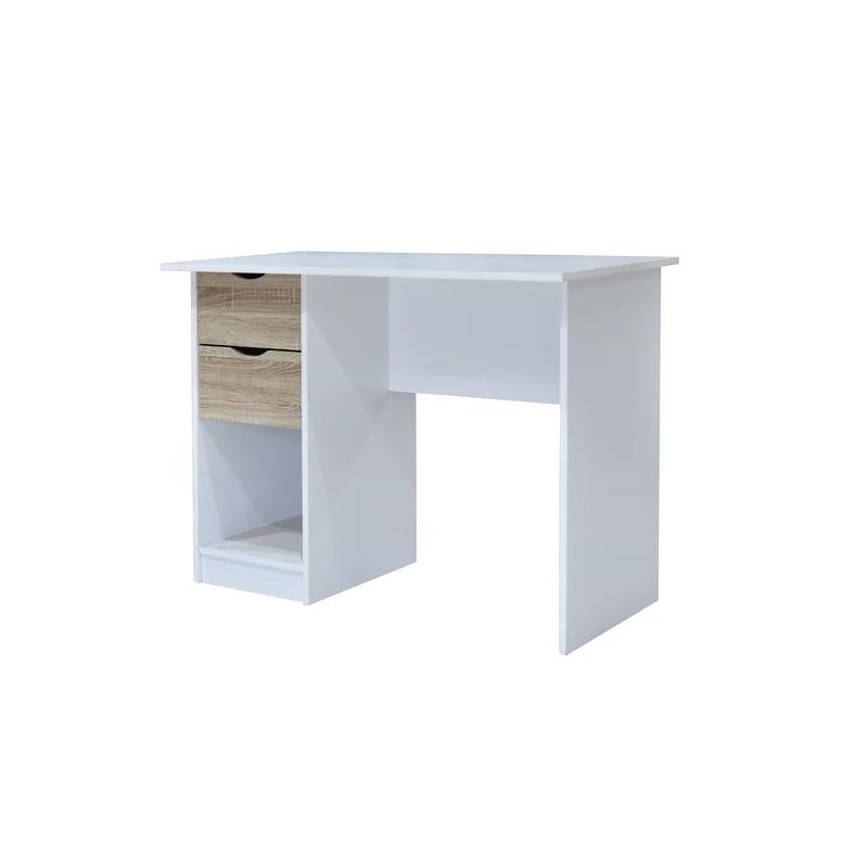 Giffar Desk White & beige 100X50/73 Cm