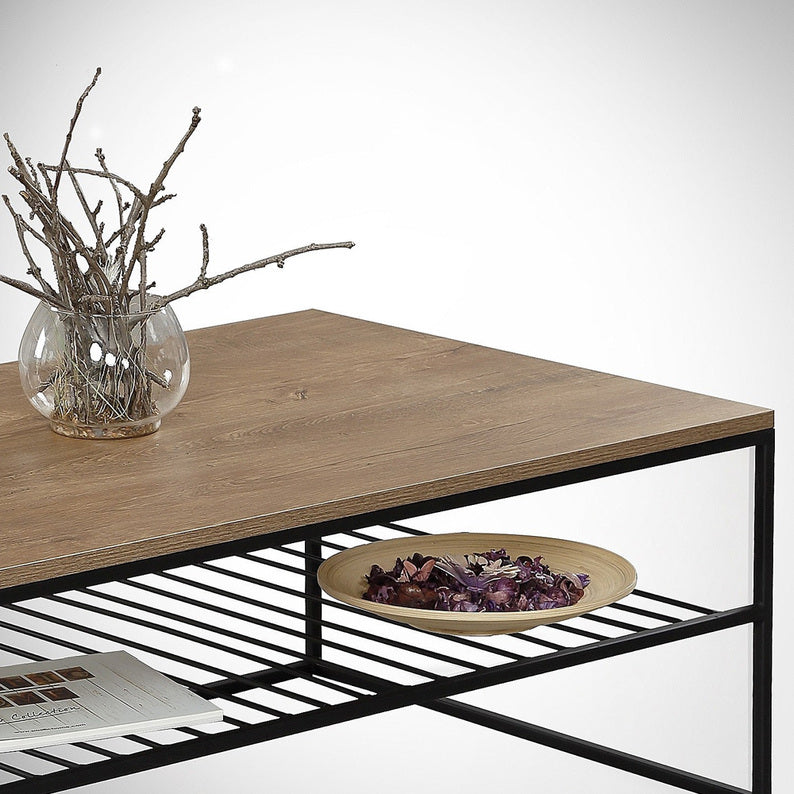 Metal coffee table 95x55 /43 Cm